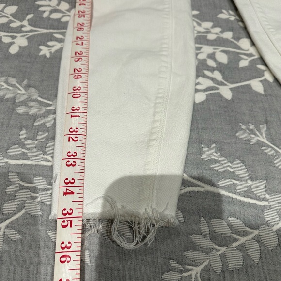 Spanx small white distressed jeans - Picture 6 of 9